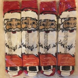Wondershop Festive Santa Socks - Red, White, Black--UNISEX---STOCKING STUFFERS